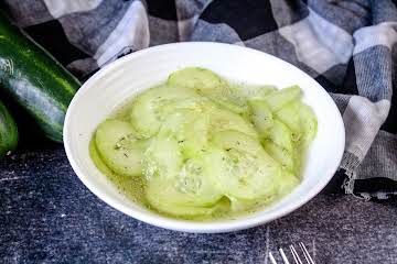 German Cucumber Salad, a.k.a. Gurken Salat