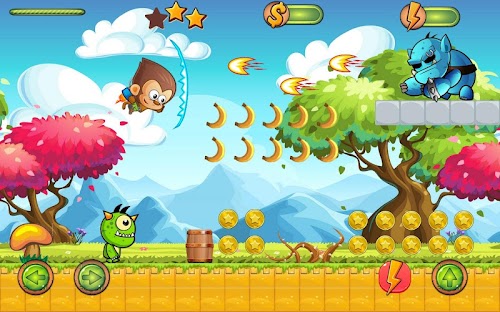 Android application Jungle Monkey Banana screenshort