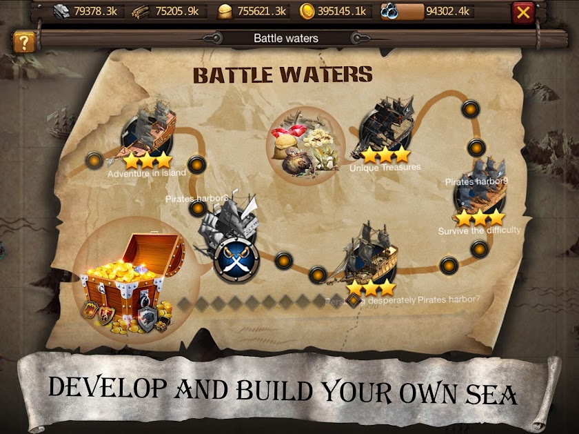 Age of Voyage - pirates war Screen 2