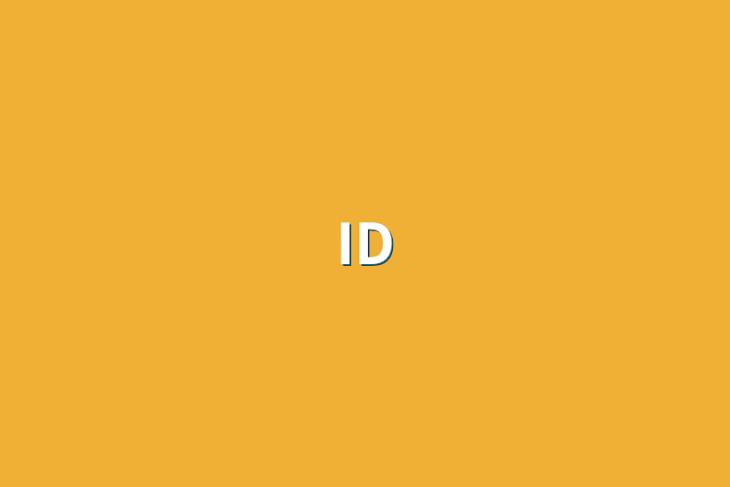 「ID」のメインビジュアル