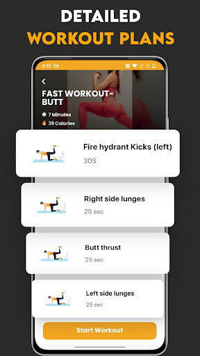 Screenshot Home Workout・Full Body Workout