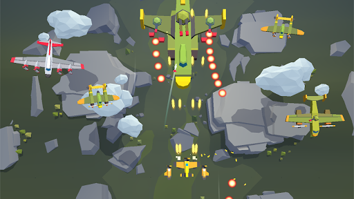 Burning Sky : Combat d'avion 3D  APK MOD screenshots 6