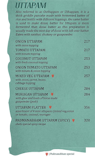 Padmanabham menu 8