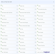 Raj Tea Stall menu 1