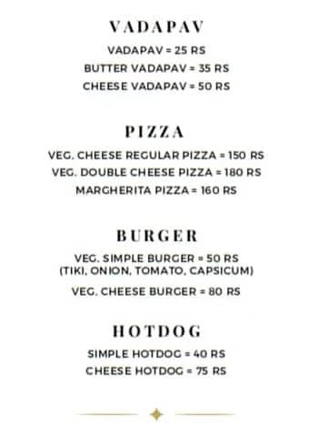 Lala Ni Kachhi Dabeli & Vadapav menu 