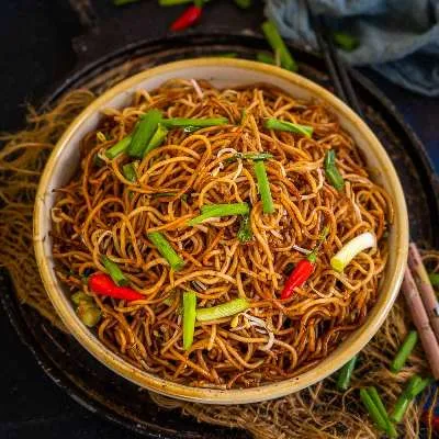 Chicken Pan Fried Noodles