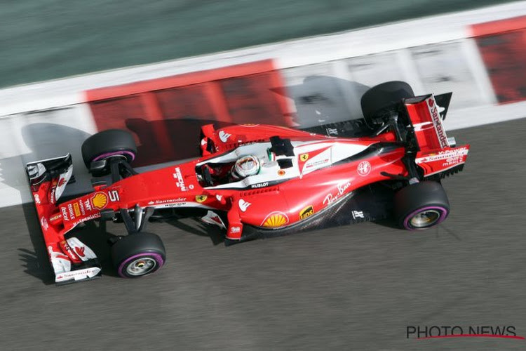 Sébastien Vettel fracasse sa Ferrari lors des premiers essais