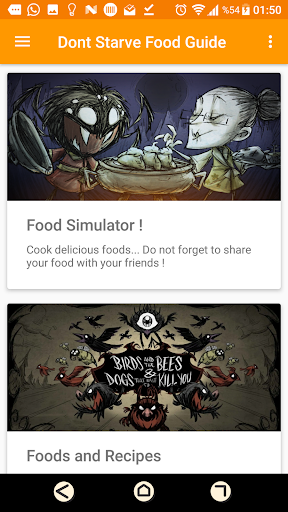 Food Simulator  Guide for  Dont Starve