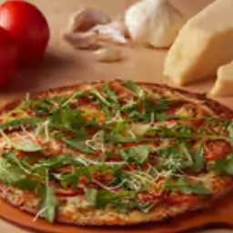 Roasted Garlic BLT Cauliflower Pizza  10 "