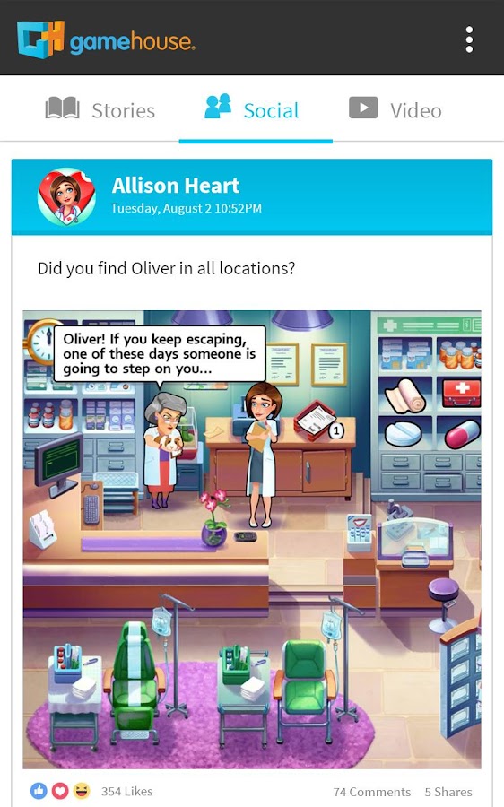 GameHouse Original Stories Android Apps on Google Play