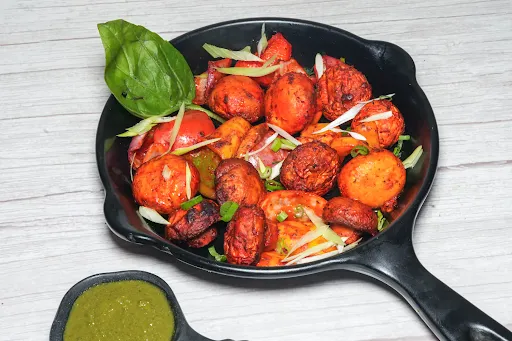 Baked Peri Peri Mushroom Tikka