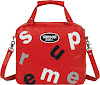 supreme x vanson leather letters bag