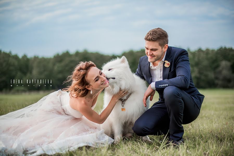 Bryllupsfotograf Elena Partuleeva (mellwed). Foto fra oktober 13 2017