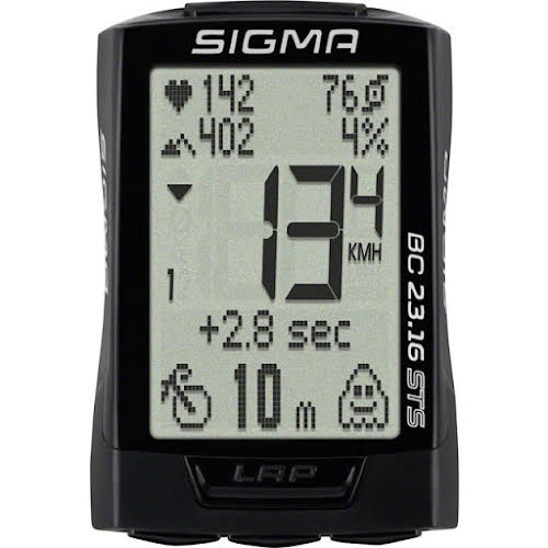 Sigma BC 23.16 STS Triple Wireless Cycling Computer