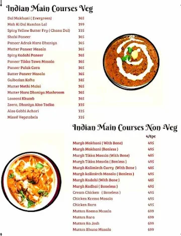 Yo-India By Yo-China menu 