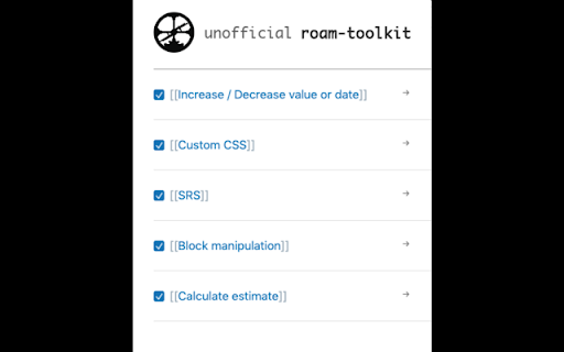 Roam Toolkit