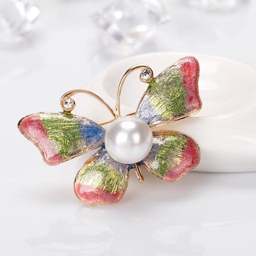 Title 6, Japanese And Korean All Match Butterfly Brooch ...