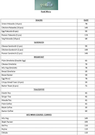 Cafe Milan Restaurants menu 1