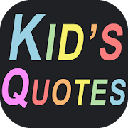 Cute & funny quotes of kids  Icon