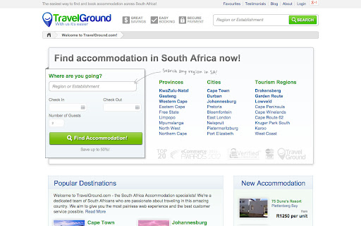 TravelGround Listings