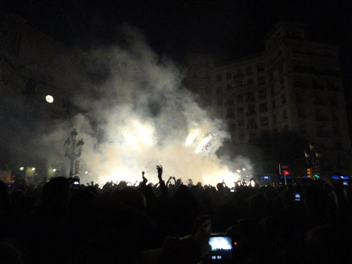 Correfoc The Fire Run Barcelona Spain 2010