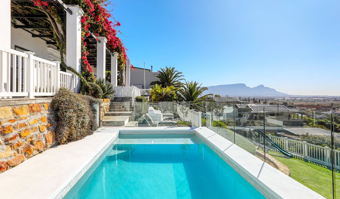 House with pool and garden Cape Town