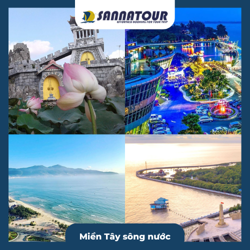 [E - Voucher Sannatour] Miền Tây Sông Nước 4 Ngày 3 Đêm