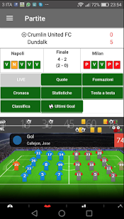 Livescore calcio