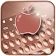 Crystal Rose Gold Apple Keyboard icon