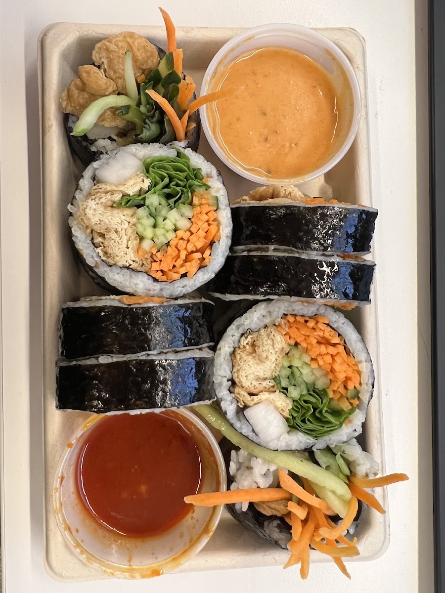 Tofu kimbap