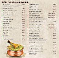 Rayalaseema Ruchulu menu 5