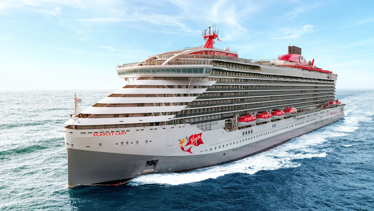 The 2,770-passenger Scarlet Lady is the groundbreaking  ship with an upscale vibe from Virgin Voyages.