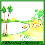 Drawing Beautiful Scenery  Icon