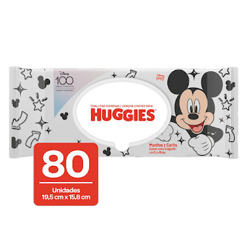 Toallas Húmedas Huggies Manitos & Carita x 80 und  