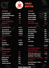 Chai Sutta menu 1