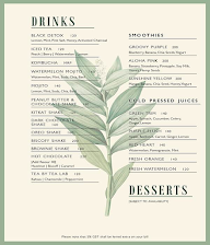 Terra Gourmet menu 1