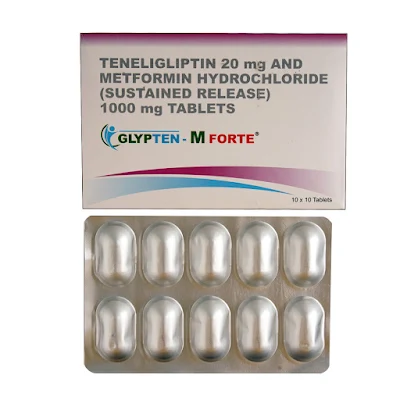 Glypten-M Forte Tablet 10's