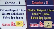 7 Star Dum Biryani menu 3