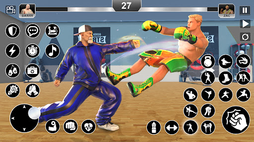 Gym Fight Games: Kung Fu Games