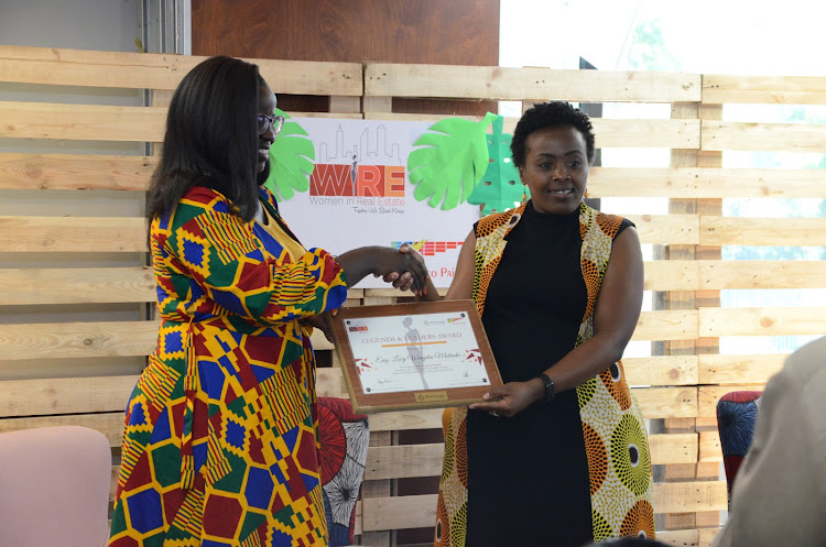 Wire admin Sheila Owidi awards Eng Lucy Wairimu