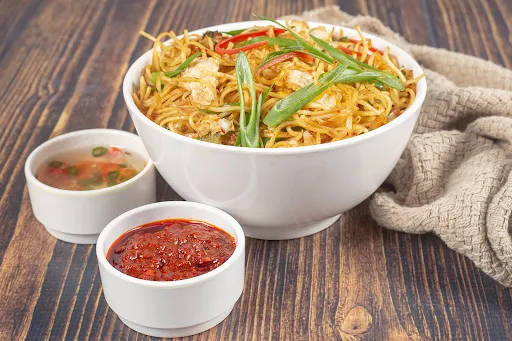 Singapore Chicken Noodles