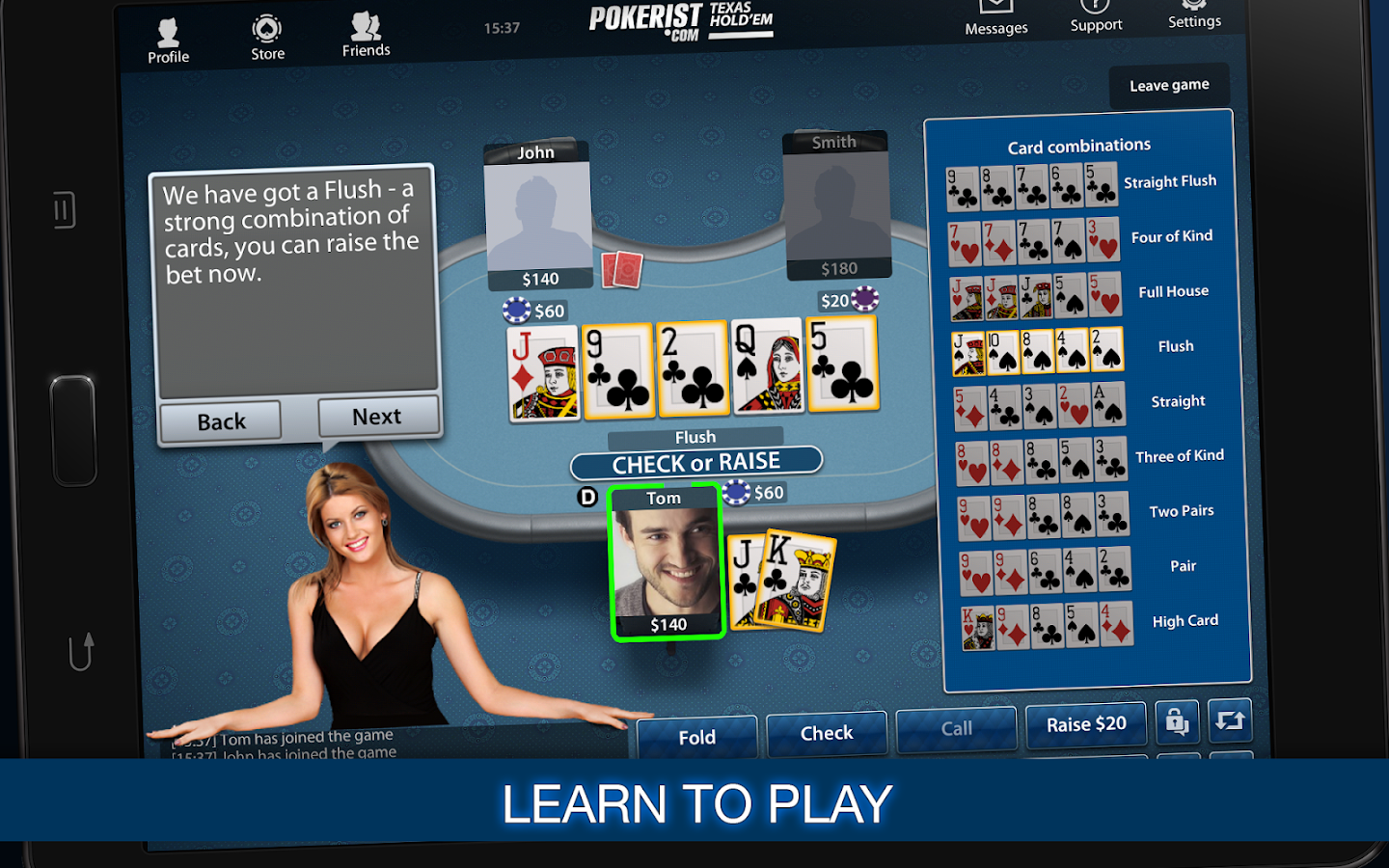 pokerist texas holdem poker game online