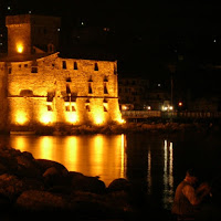 Castello di Rapallo notturno di 