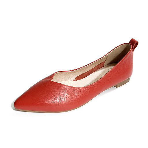 Title 5, Ladies spring pointed flat shoes for comfort an...