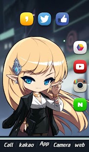 How to get 히어로즈 버즈런처 테마(홈팩) V2_메이플스토리 1.0.0 apk for bluestacks