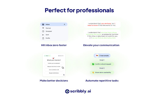 Scribbly AI: ChatGPT Email Assistant