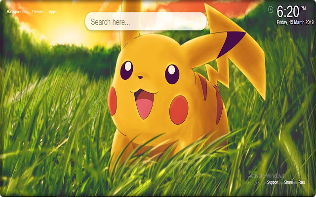 Pokemon Wallpaper HD New Tab