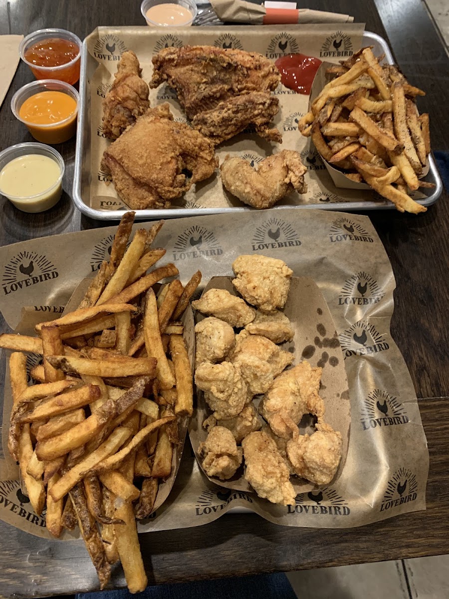 Gluten-Free Fried Chicken at Lovebird