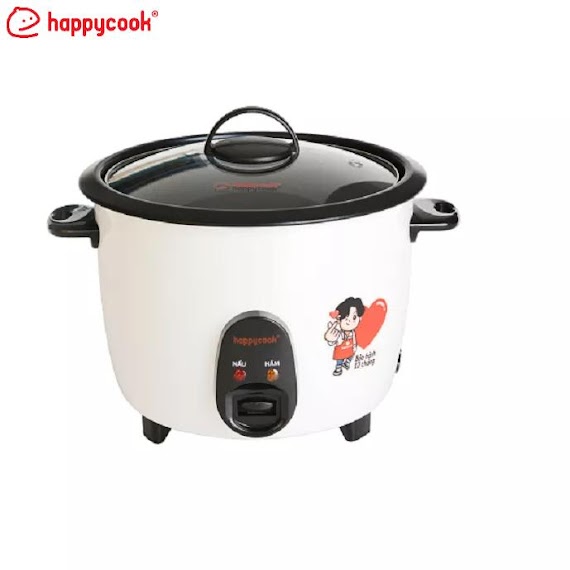 Nồi Cơm Điện Nắp Rời Happy Cook 1.8L Hcd - 180B - Hàng Chính Hãng