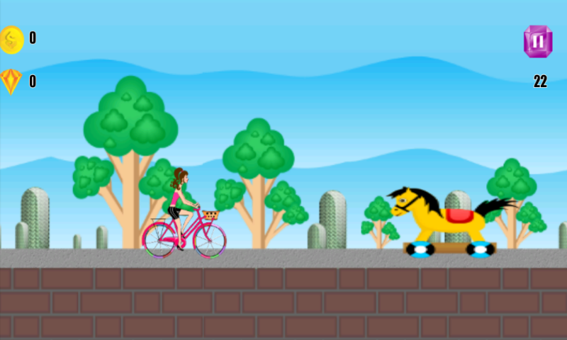 Princess Cycling Adventure Screen 3